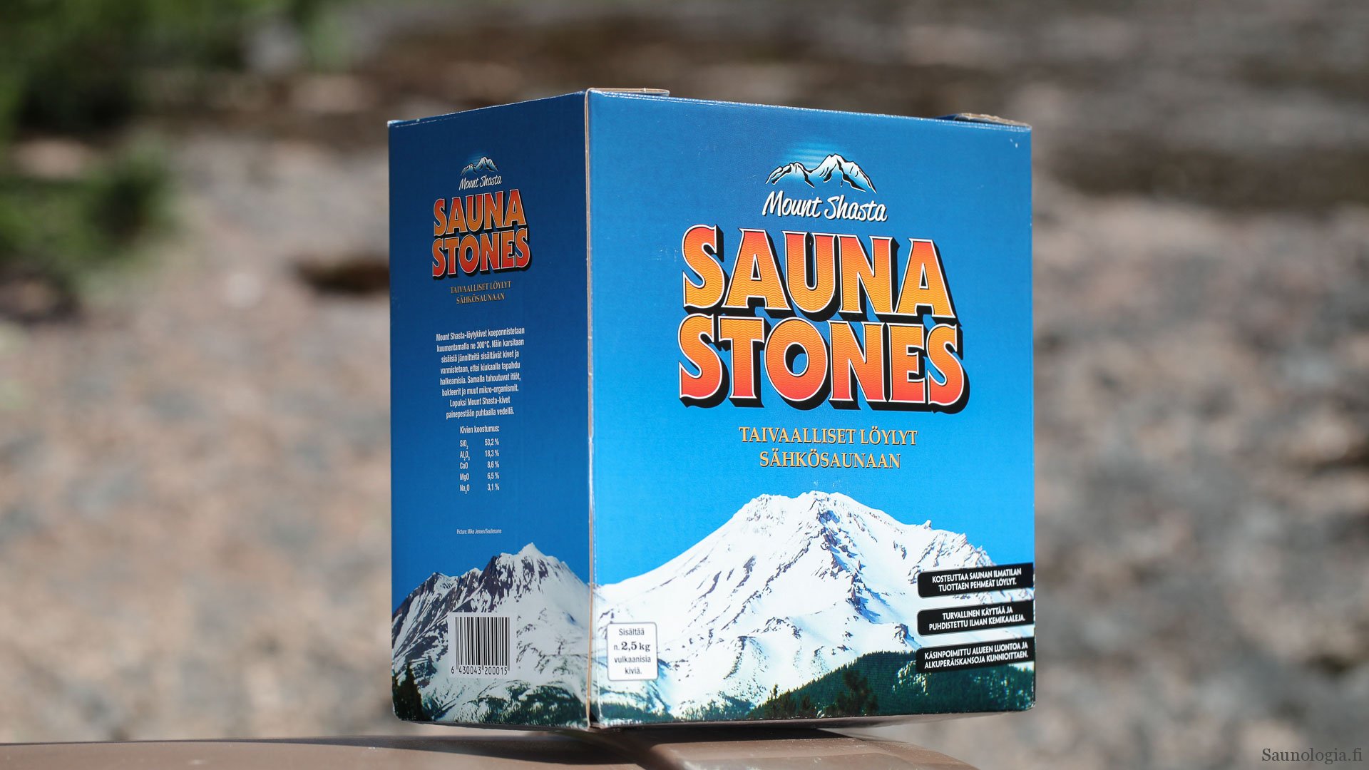 Pikatesti Mount Shasta Sauna stones – California steaming