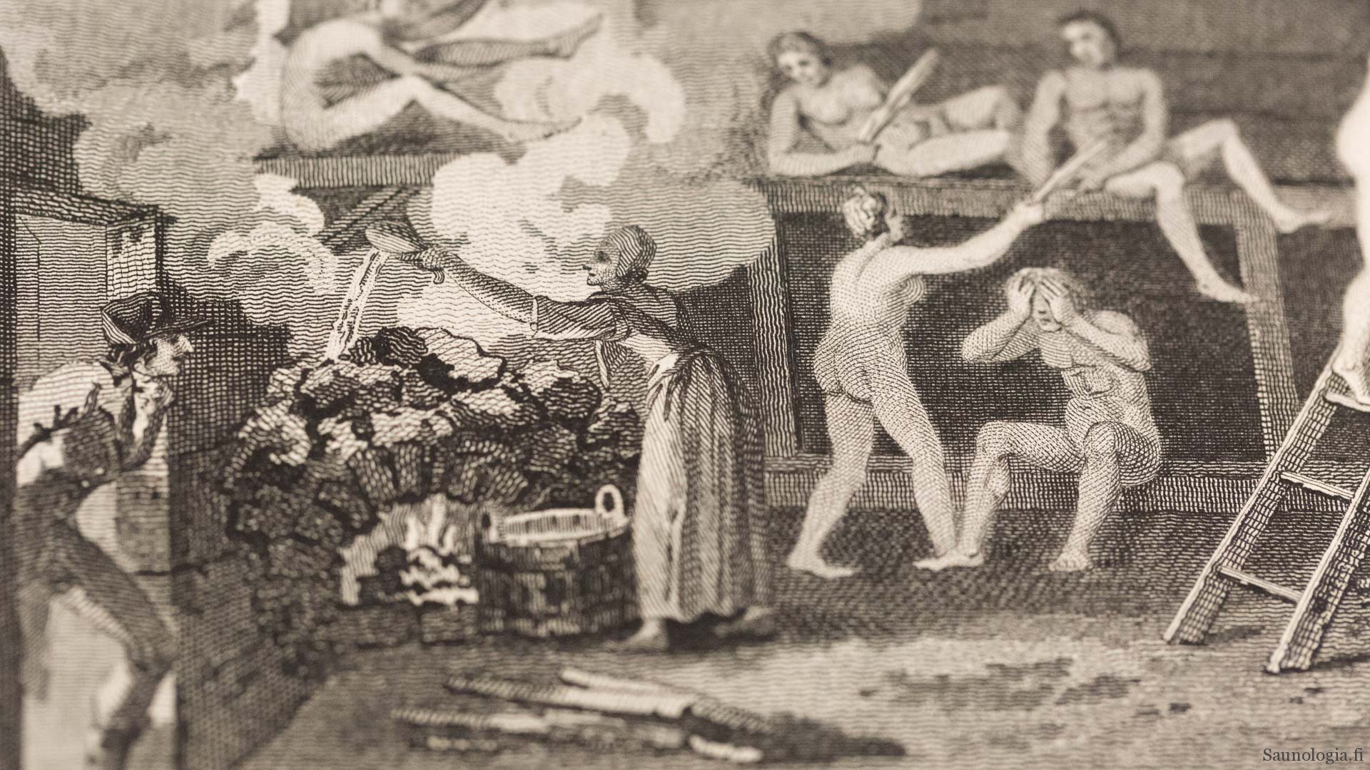 Suomalainen sauna vuonna 1799 Giuseppe Acerbin silmin